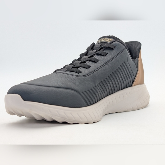 BOBS By Skechers™ Sz 12 Hands Free Slip-On Blk Sneaker Comfort Sole Heel Pillow - Picture 7 of 17